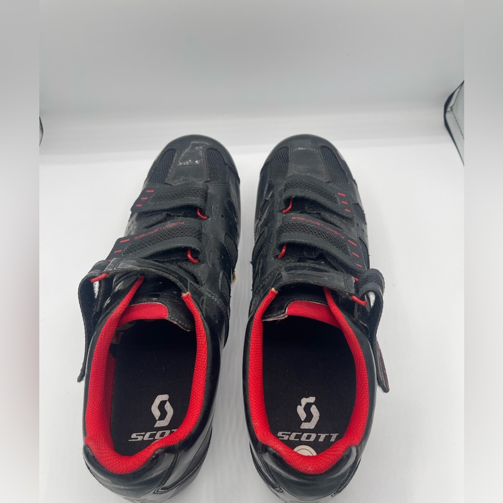 SCOTT Road Cycling Shoes - Men’s Black/Red - Size 11.5 SoulCycle